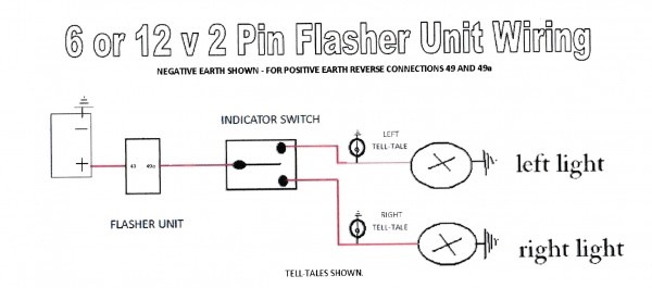 3 Pin Flasher Wiring Diagrams