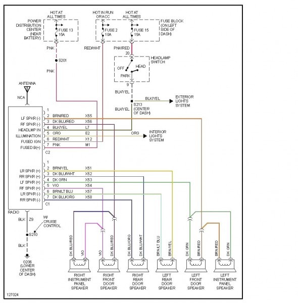 Clarion M3170 Wiring Harness Diagram