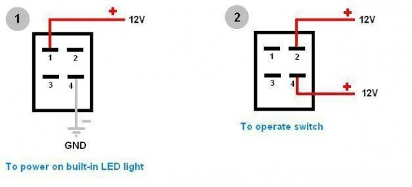 12v 4 Pin Switch Wiring Diagram
