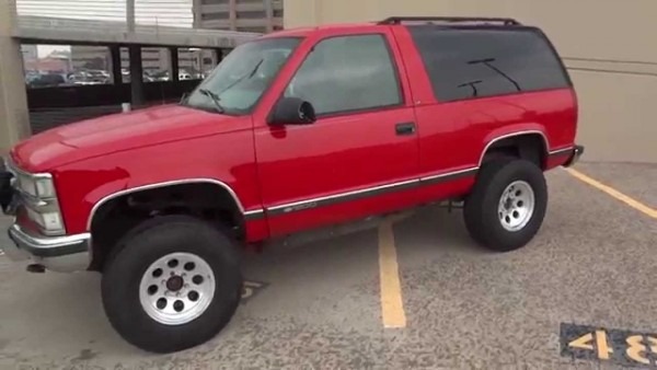 Rare 1997 Chevy 2 Door Tahoe 4x4 Lifted Truck For Sale