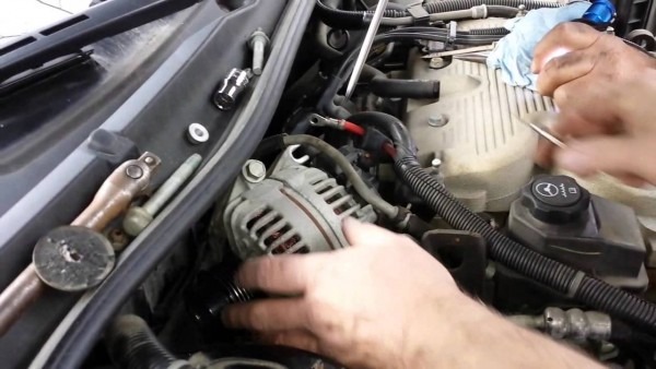 Alternator Removal Has A Broken Clutch 2008 Chevy Impala