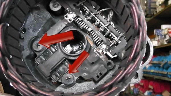 Mitsubishi Alternator Repair   Brush Change  Fits Pajero, Kia