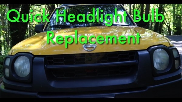 Nissan Xterra Headlight Bulb Install