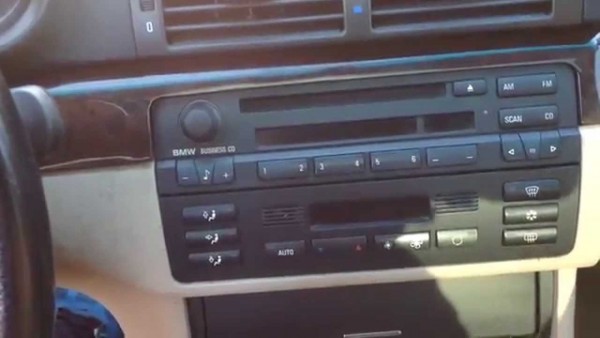 How To Remove A Bmw E46 Radio Stereo In Less Than 1 Minute 323i