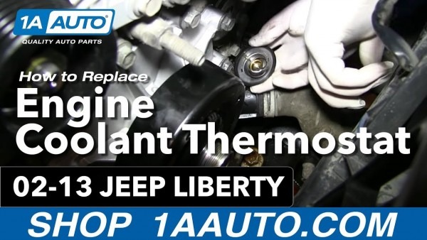How To Install Replace Engine Coolant Thermostat And Housing 3 7l