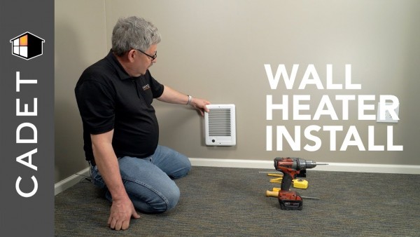 How To Install Wall Heater With Built