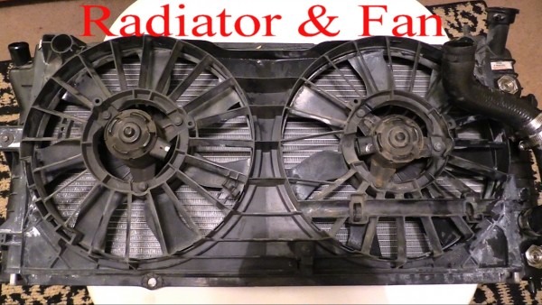 Radiator & Fan Removal Chevy Impala 2000 To 2005  Up Close