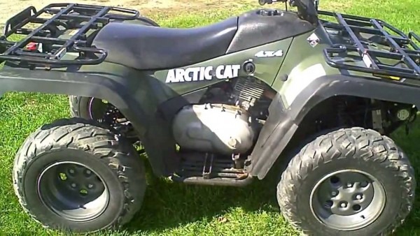 Sold 2004 Arctic Cat 400 Atv 4x4 Mrp Act 1200 Miles