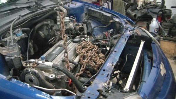 04 Chevy Cavalier Engine Swap 3 (engine Removal)
