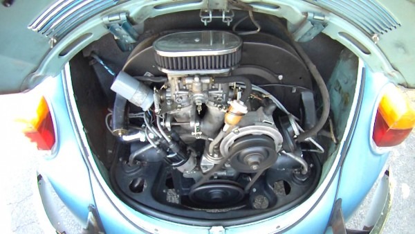 1973 Volkswagen Bug Engine View