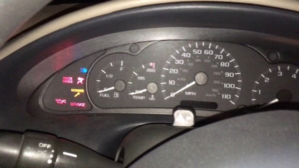 2003 Chevy Cavalier Dashboard Indicator Problems