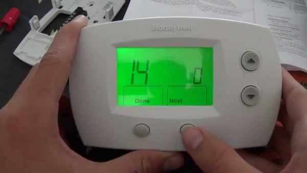 Thermostat Installation   Honeywell Focuspro 5000