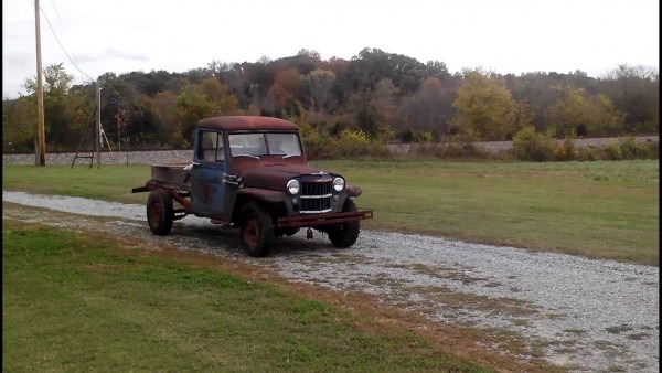 1956 Willys Truck First Run In 25 Years