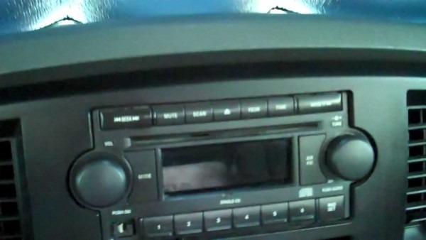 Radio Removal Ram 2500 5 9 Cummins 2003
