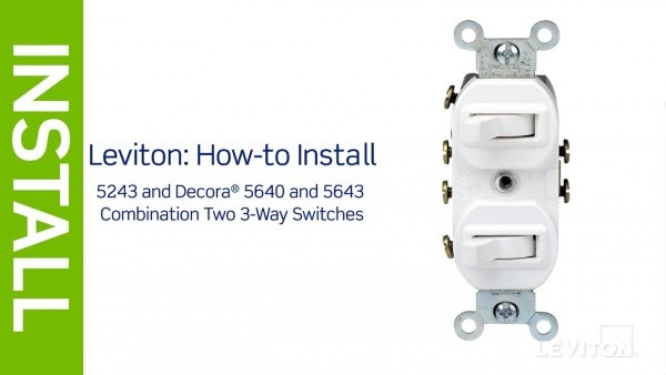 Leviton Presents  How To Install A Combination Device With A Two