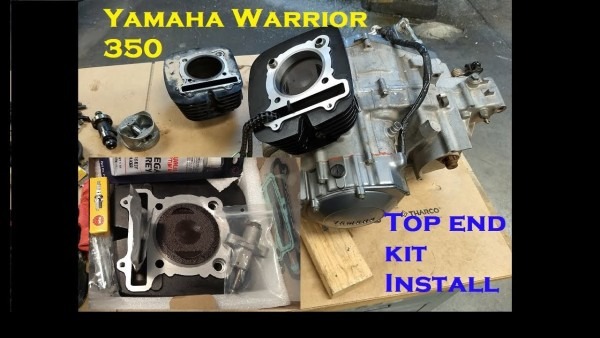 Yamaha Warrior 350 Engine Assembly Part 3  Cylinder Install