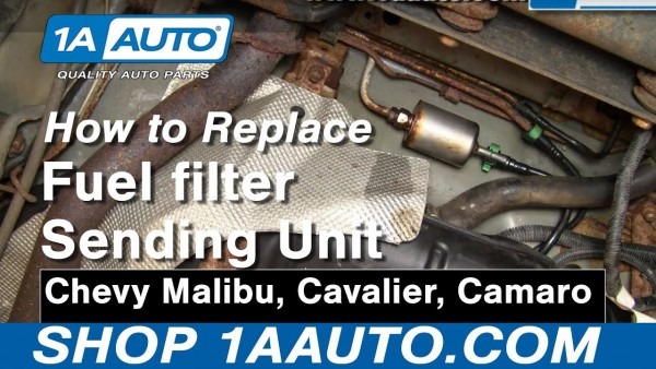 How To Install Replace Fuel Filter Chevy Malibu Cavalier Camaro