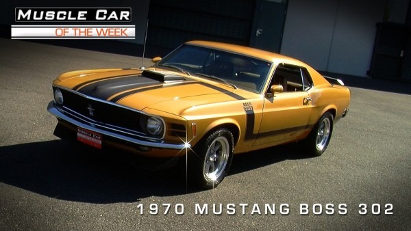 Muscle Car Of The Week Video Episode  84  Ford Mustang Boss 302