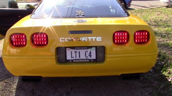95 C4 Corvette Led Brake Light Conversion