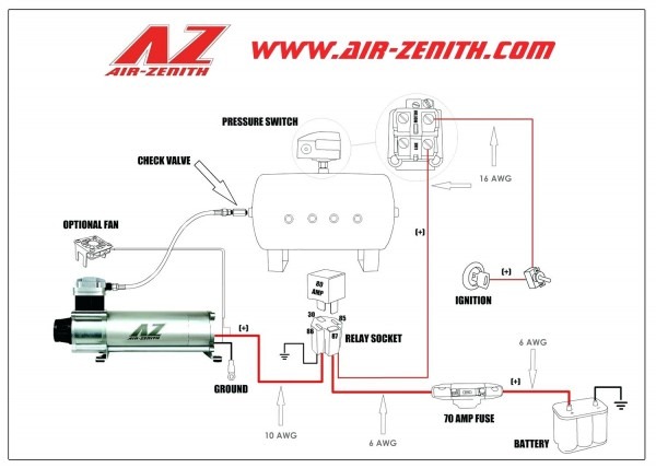 Air Pressure Switch Wiring Diagram