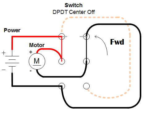 Switch Wiring Diagram Dc Motor Reversing Circuit Electrical Wiring