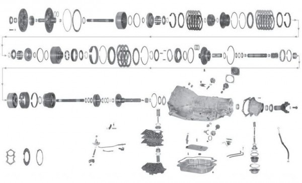 Chevy 350 Transmission Diagram