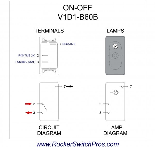Cam Switch Wiring Diagram Also Carling Rocker Switch Wiring