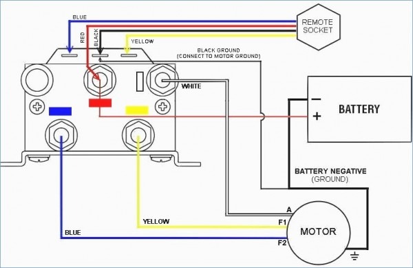 Simple Winch Control Wiring Diagram