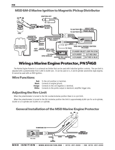 Msd Wiring Diagram 6m 2