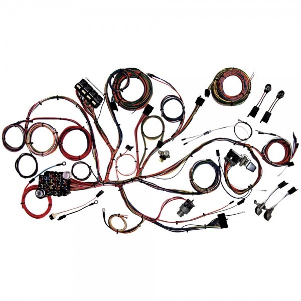 American Autowire 510125 Mustang Complete Wiring Harness Classic
