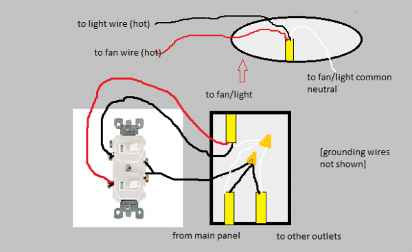 Wiring Diagram For Double Pole Light Switch