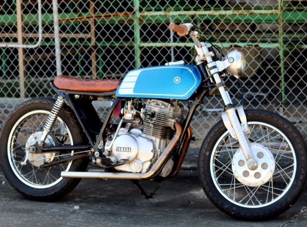 Yamaha Xs400 Brat Tracker By Forge Cycleworks â Bikebound