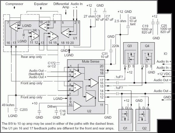 Bose Amplifier Repair Notes Rev 3 14 02 Gary James