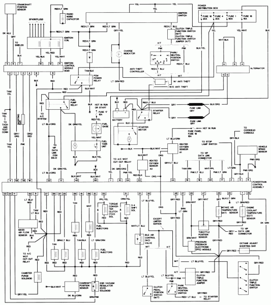 98 Explorer Engine Diagram