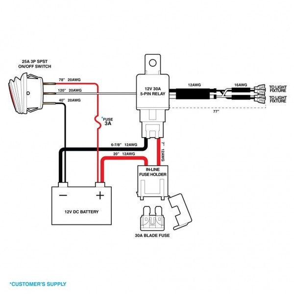12v Changeover Relay Wiring Diagram