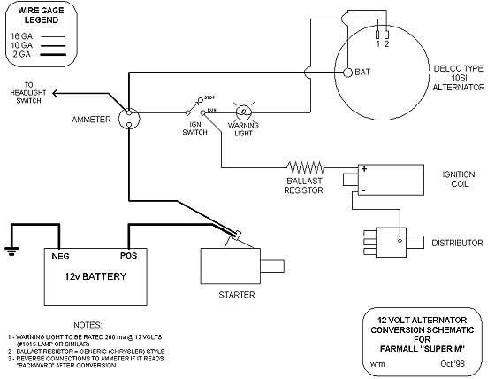 Wiring Diagram For 6 Volt Generator