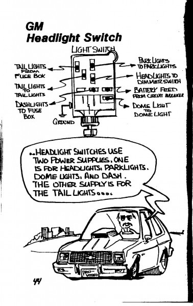 Light Switch Diagram Gm