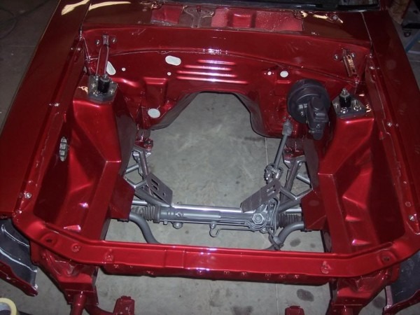 Clean Engine Bay On A Fox Mustang