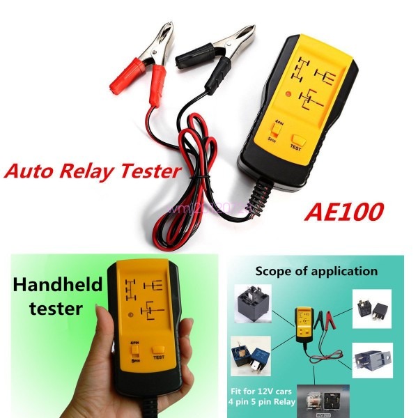 Specialties Electronic Automotive Relay Tester For 12v Cars Auto