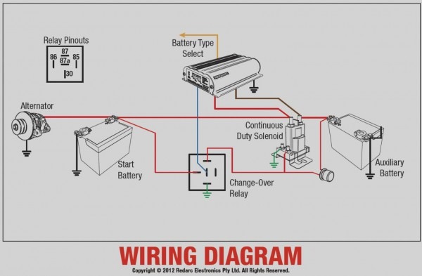 Latest Red Arc Dual Battery System Wiring Diagram Redarc