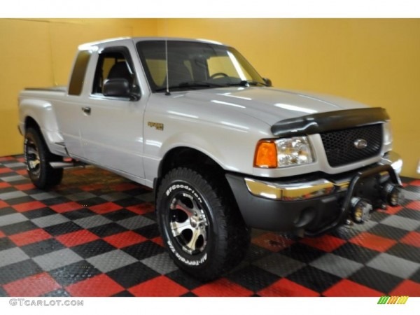2001 Silver Frost Metallic Ford Ranger Xlt Supercab 4x4  30214234