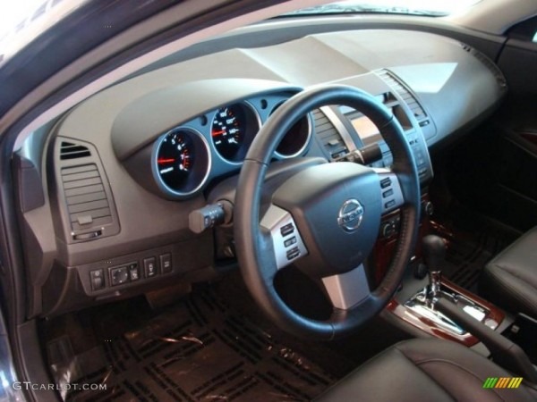 Charcoal Black Interior 2008 Nissan Maxima 3 5 Sl Photo  39684099