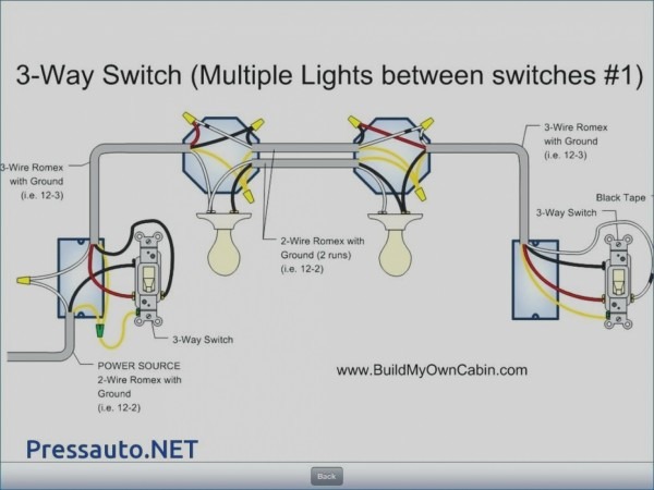3 Way Wiring Diagram Multiple Lights