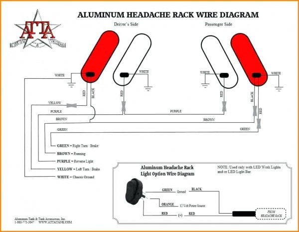 Rv Trailer Tail Light Wiring Diagram