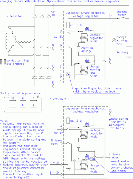 Alternator Voltage Regulator Diagram