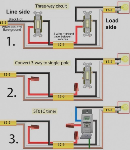 4 Way Switch Light Wiring Diagram