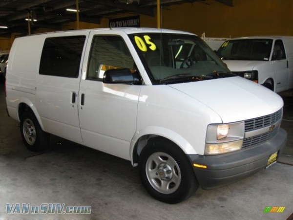 2005 Chevrolet Astro Cargo Van In Summit White