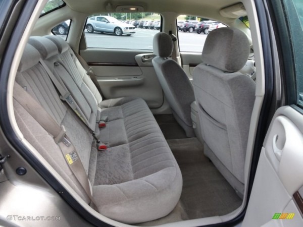 Neutral Beige Interior 2003 Chevrolet Impala Standard Impala Model