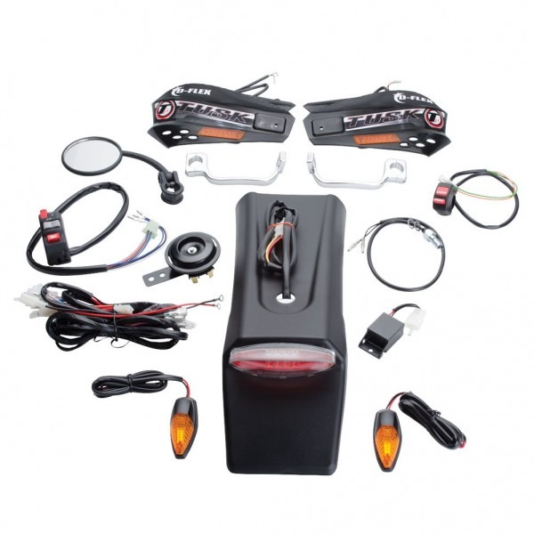 Amazon Com  Tusk Motorcycle Enduro Lighting Kit With Handguard