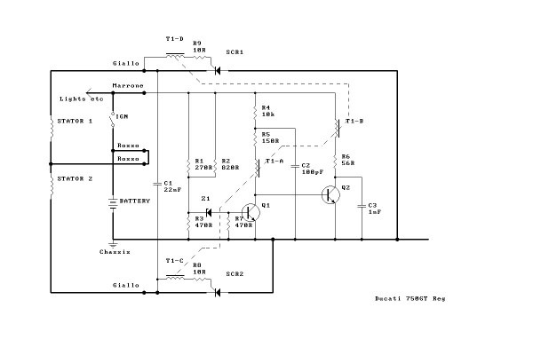 Alternator Voltage Regulator Schematic